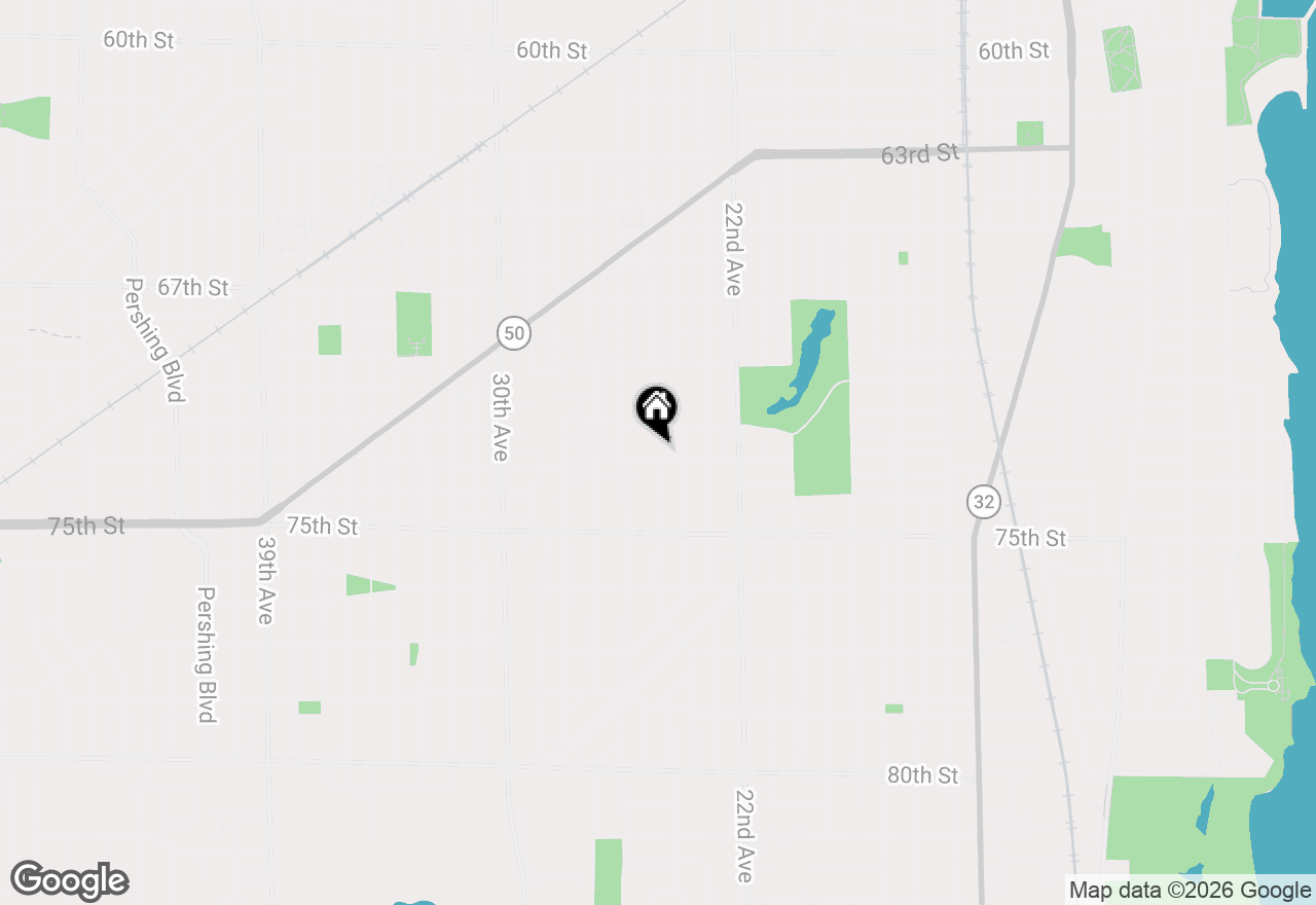 Map of 2426 73rd St, Kenosha, WI 53143