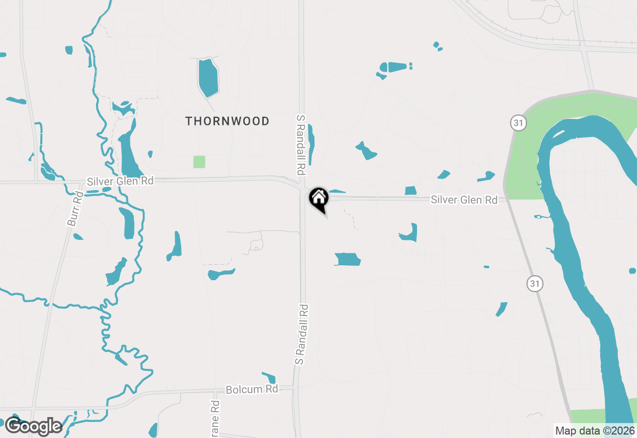 Map of 735 Glenwood Drive, South Elgin, IL 60177