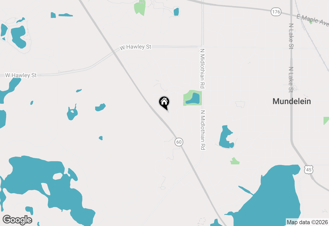 Map of 209 Wilton Lane, Mundelein, IL 60060