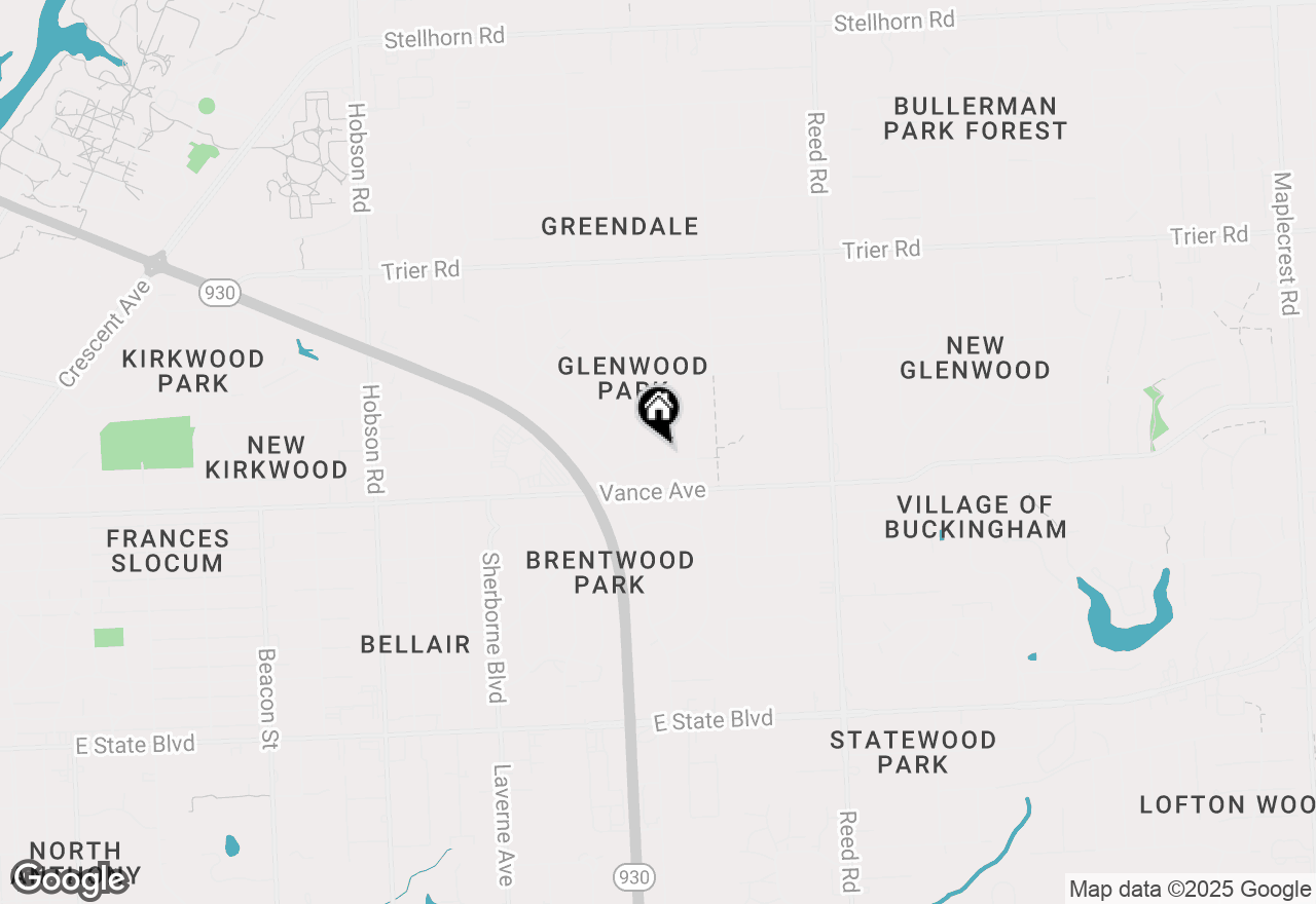 Map of 4131 Victoria Drive, Fort Wayne, IN 46815