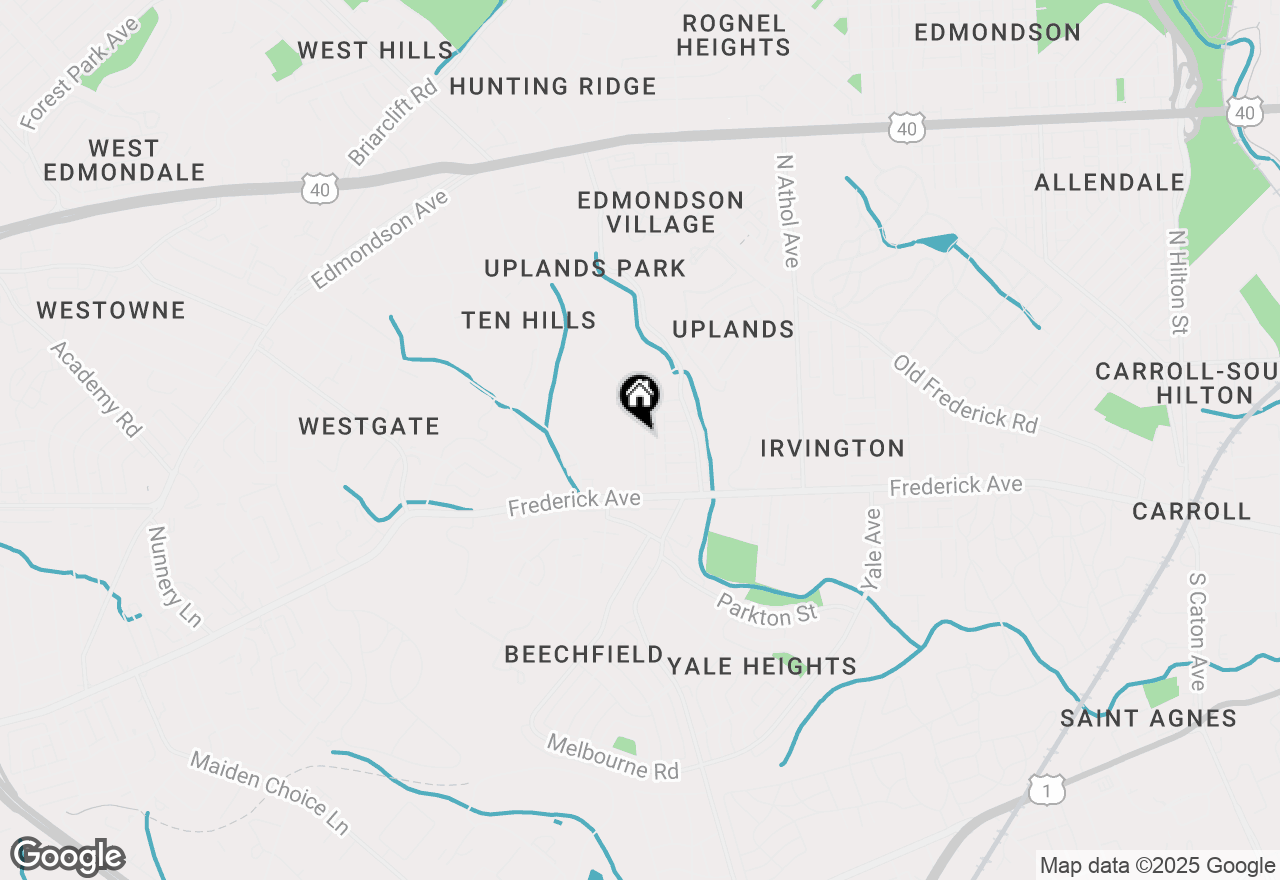 Map of 5 S Wickham Road, Baltimore, MD 21229