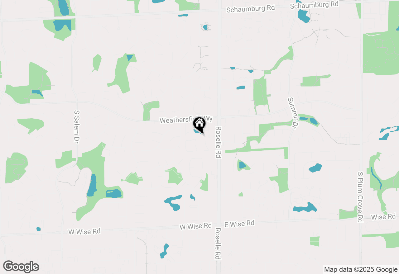 Map of 621 Tralee Court #3B, Schaumburg, IL 60193