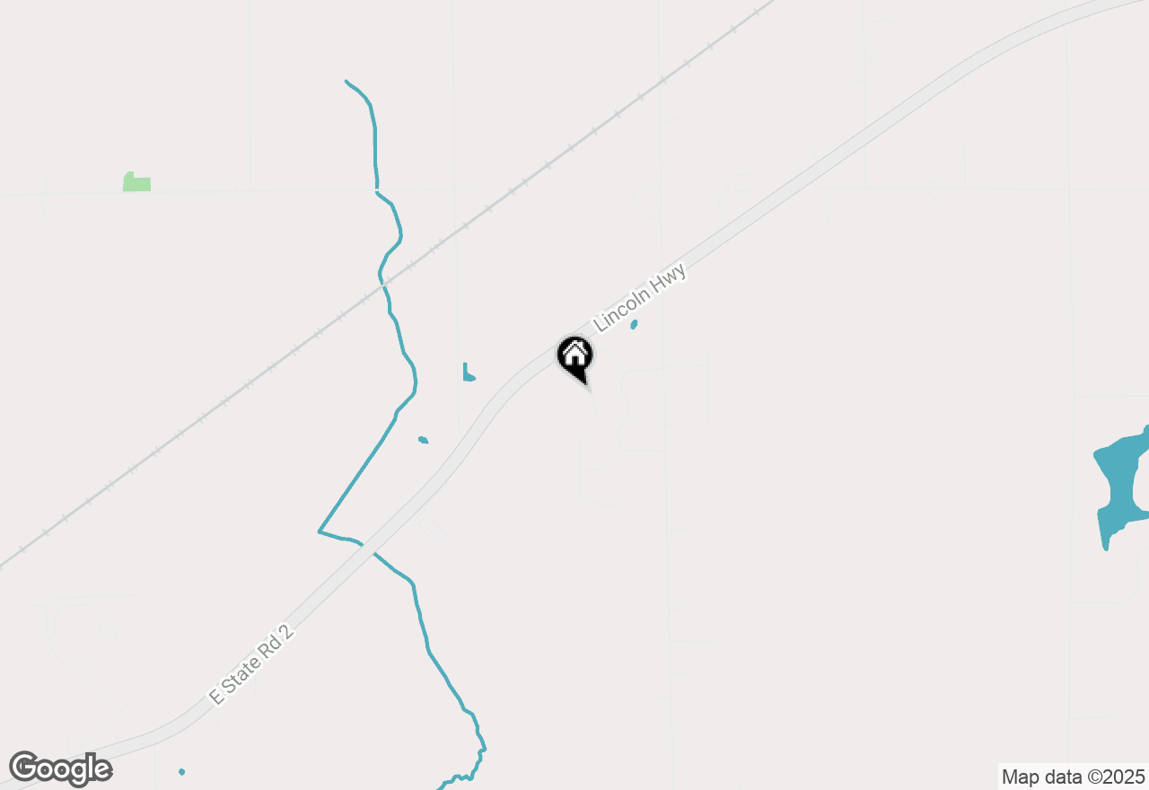 Map of 2952 N Morning Glory Avenue, Rolling Prairie, IN 46371