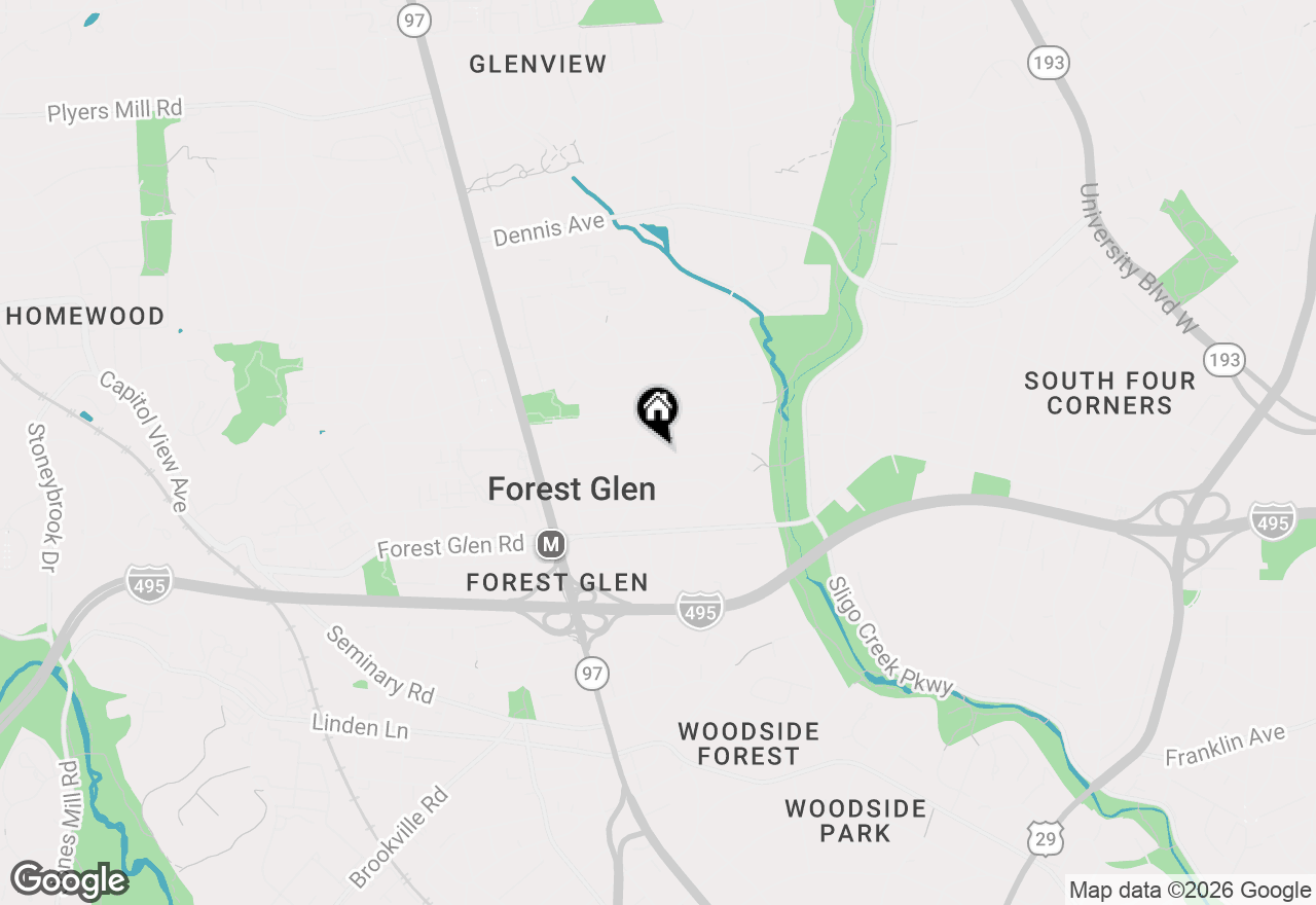 Map of 1707 Sanford Road, Silver Spring, MD 20902