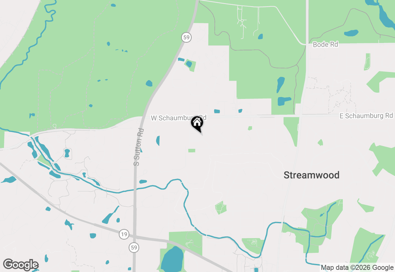Map of 602 Bluff Court, Streamwood, IL 60107