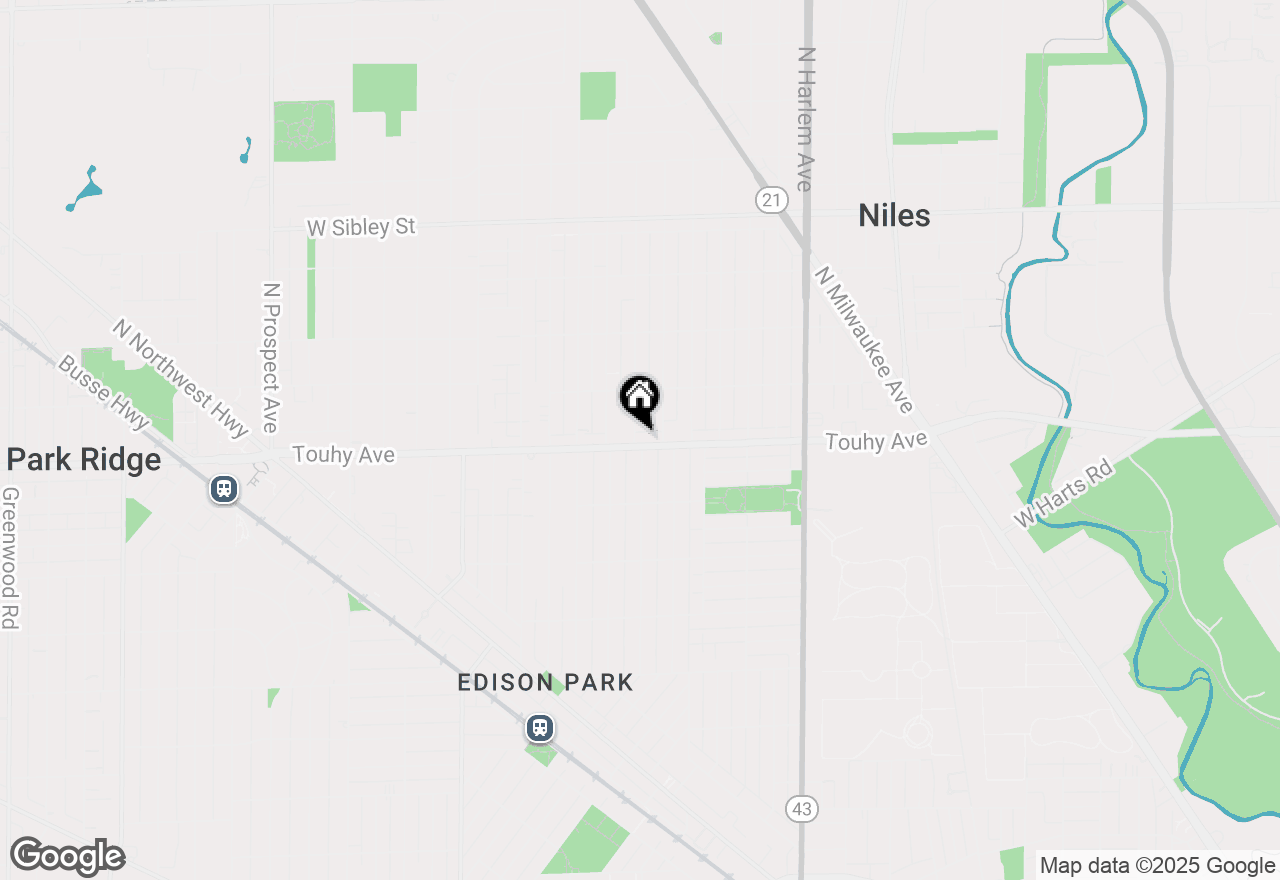 Map of 7458 W Touhy Avenue, Chicago, IL 60631