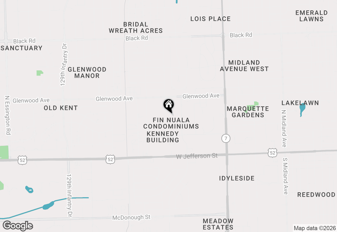 Map of 222 Madison Street #308, Joliet, IL 60435