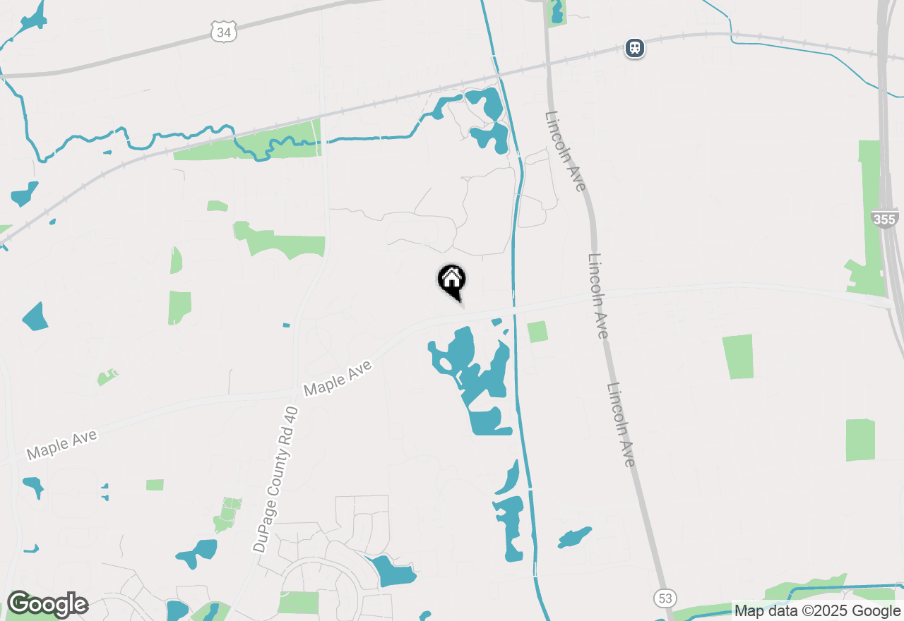 Map of 1600 Maple Avenue #B1, Lisle, IL 60532