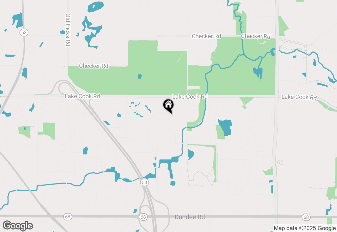 Map of 1640 W Partridge Lane #7, Arlington Heights, IL 60004