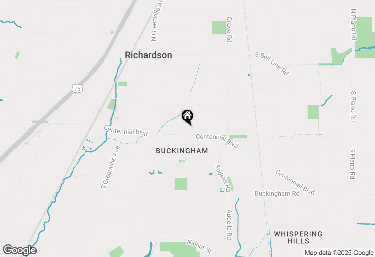 Map of 437 Summit Drive, Richardson, TX 75081