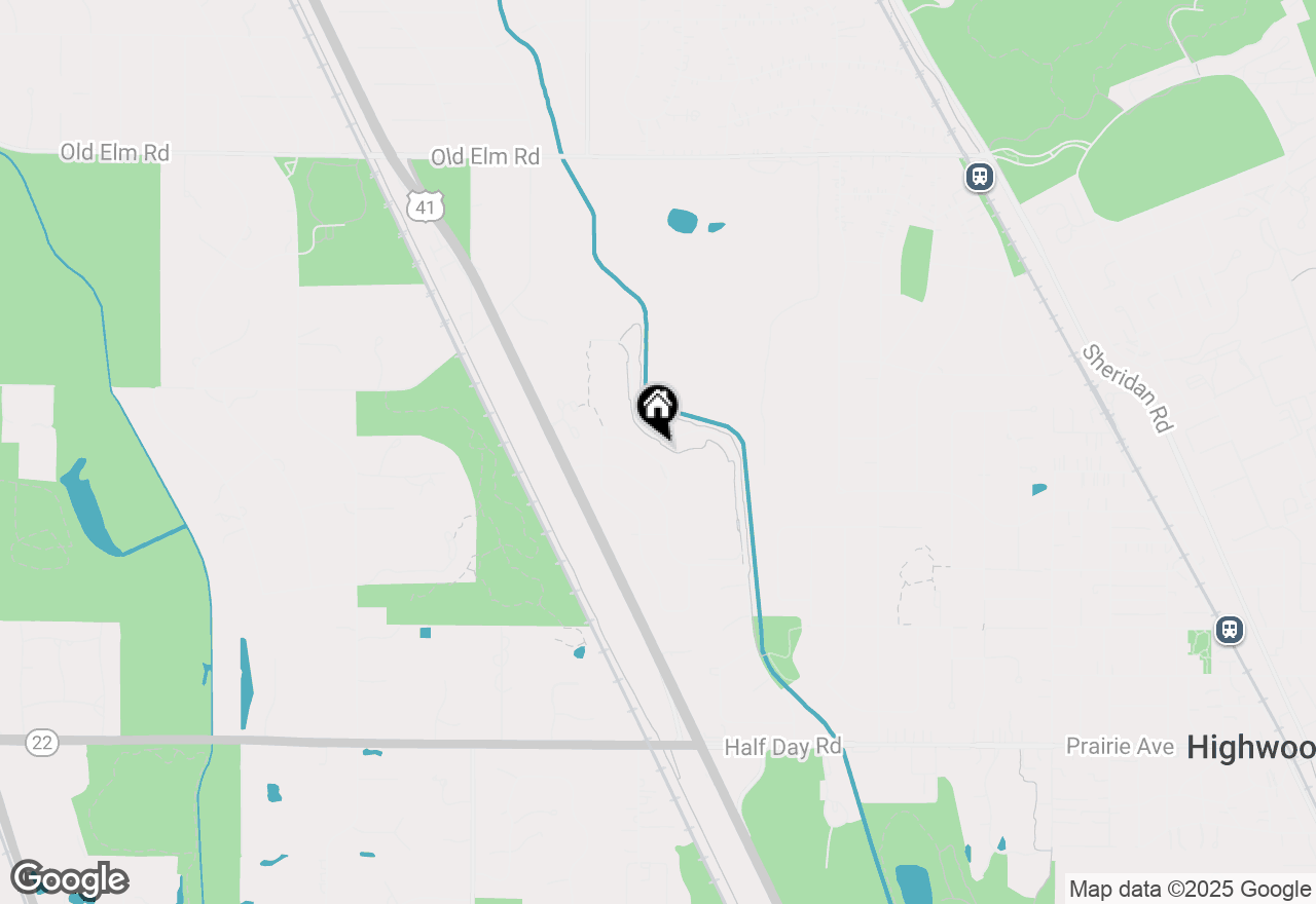 Map of 3085 Centennial Lane, Highland Park, IL 60035