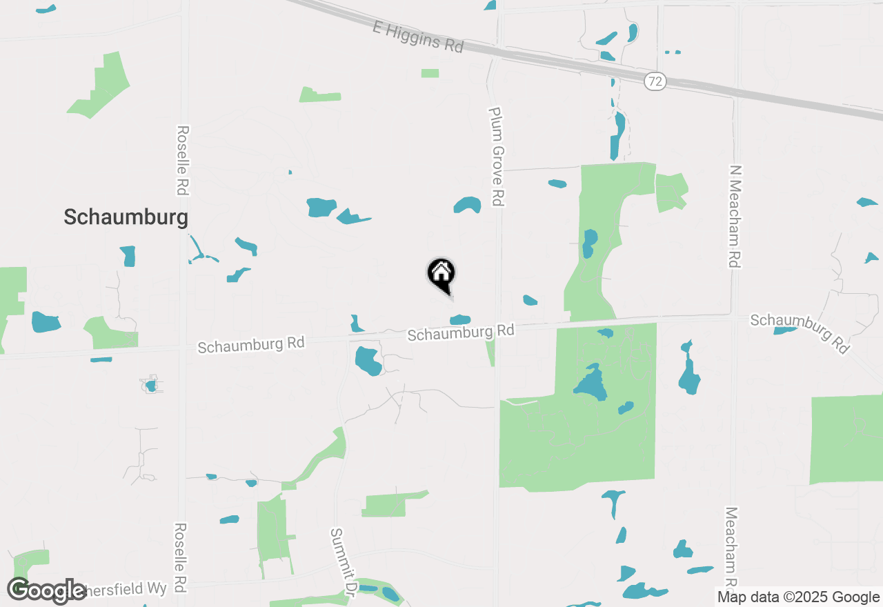 Map of 610 Berkley Court #Z1, Schaumburg, IL 60194