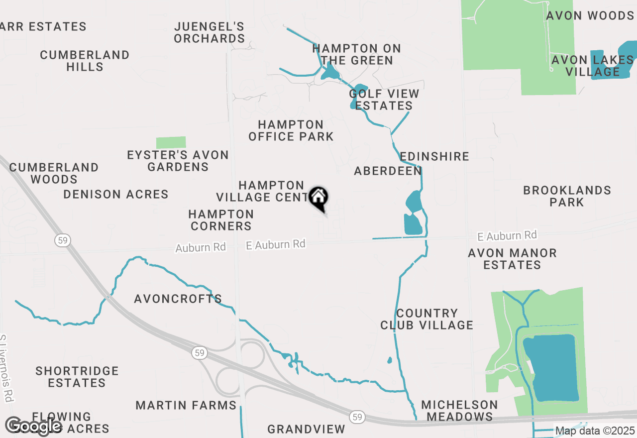 Map of 334 Glenhurst Boulevard, Rochester, MI 48307