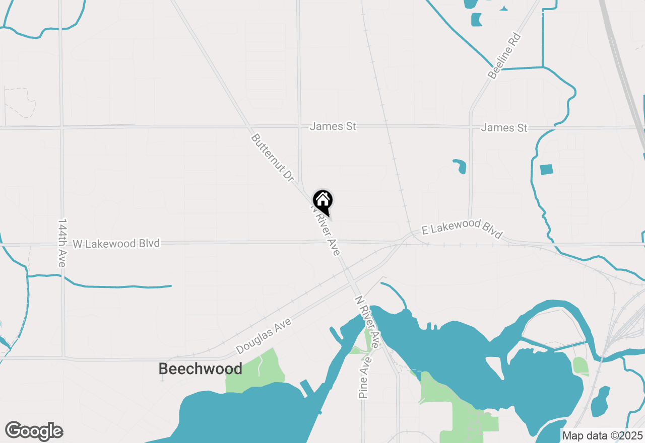 Map of 280 N River Avenue, Holland, MI 49424