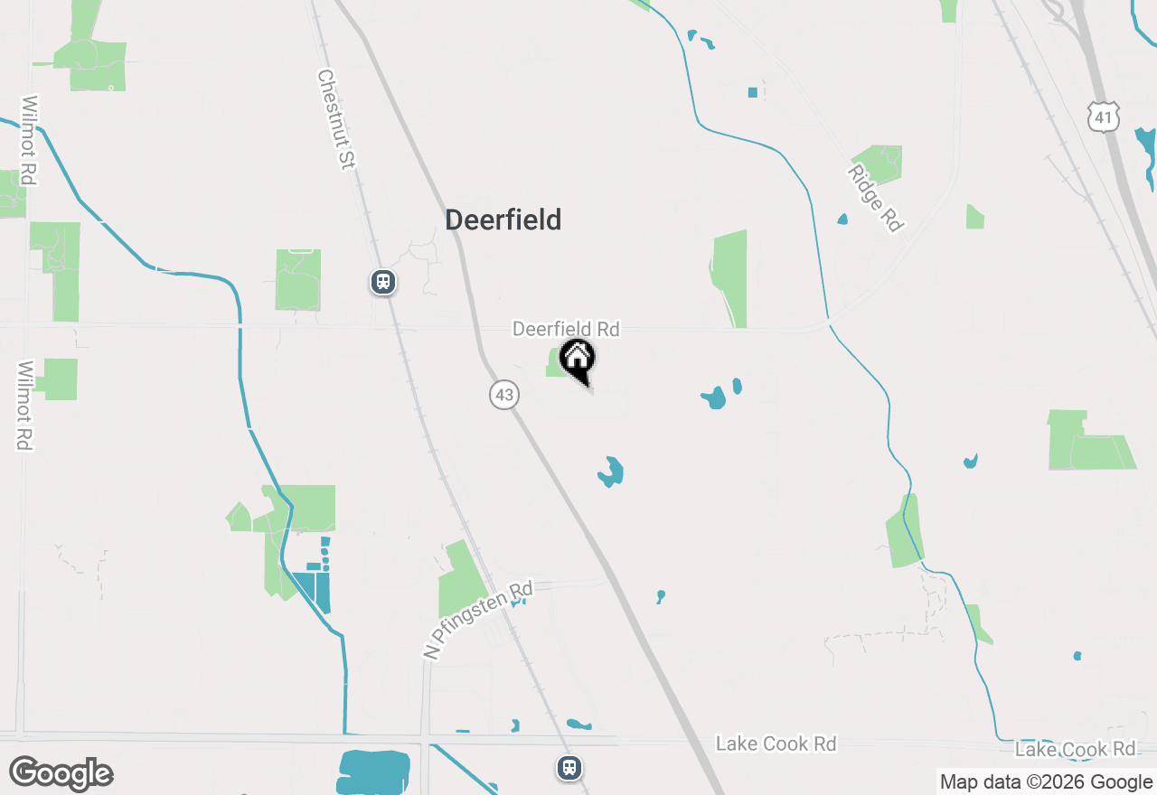 Map of 515 Longfellow Avenue, Deerfield, IL 60015