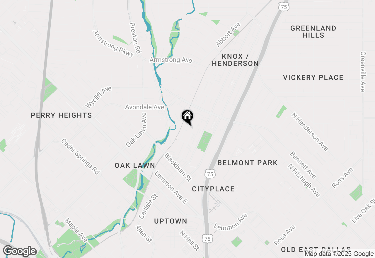 Map of 4044 Buena Vista Street #204, Dallas, TX 75204