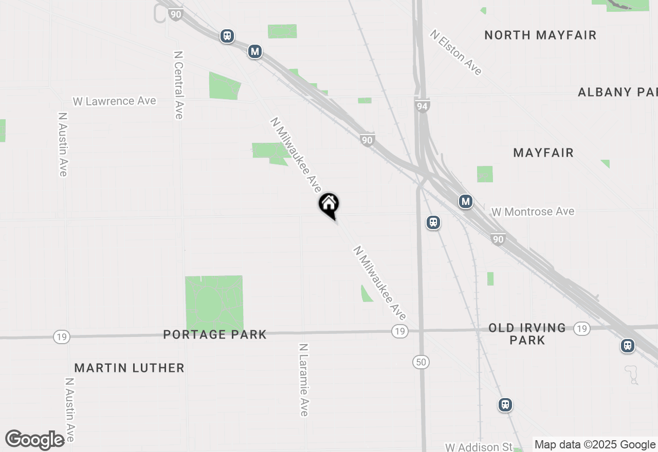Map of 5100 W Pensacola Avenue #2, Chicago, IL 60641