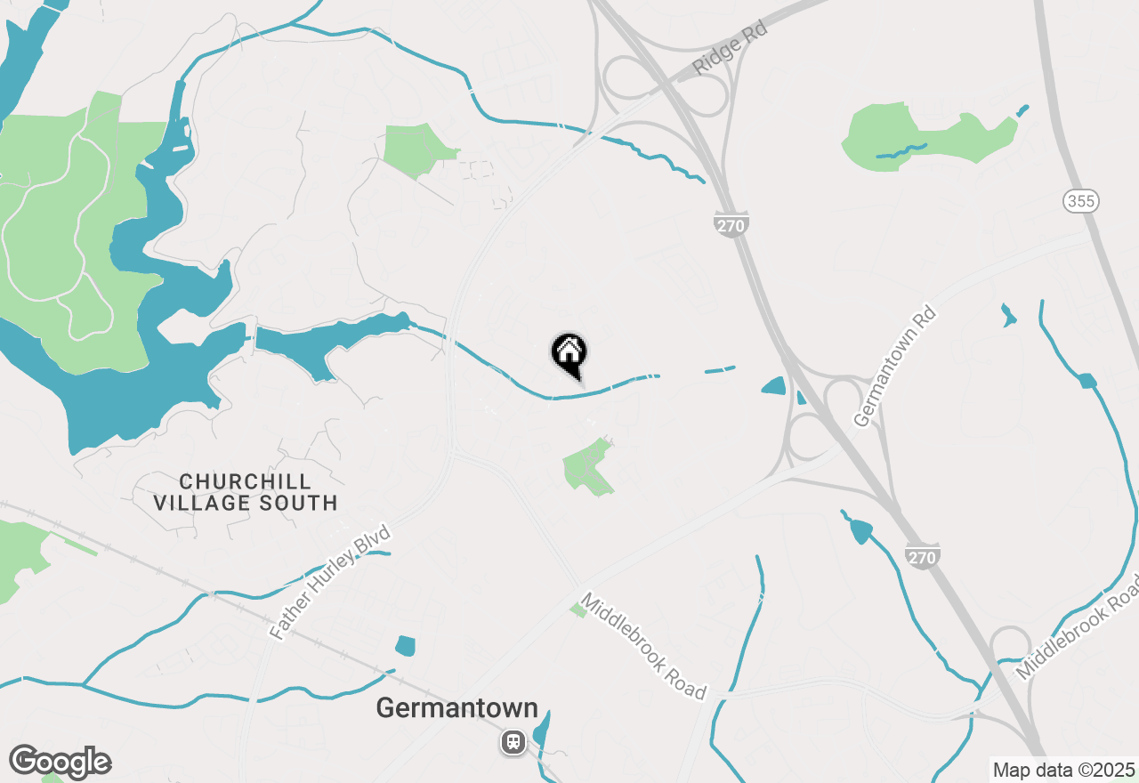 Map of 12912 Churchill Ridge Circle #5-D, Germantown, MD 20874