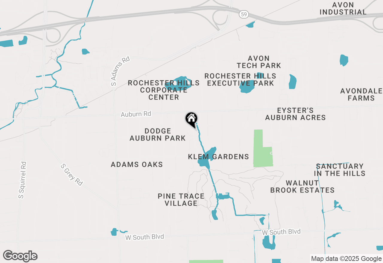 Map of 3124 Fairgrove, Rochester Hills, MI 48309