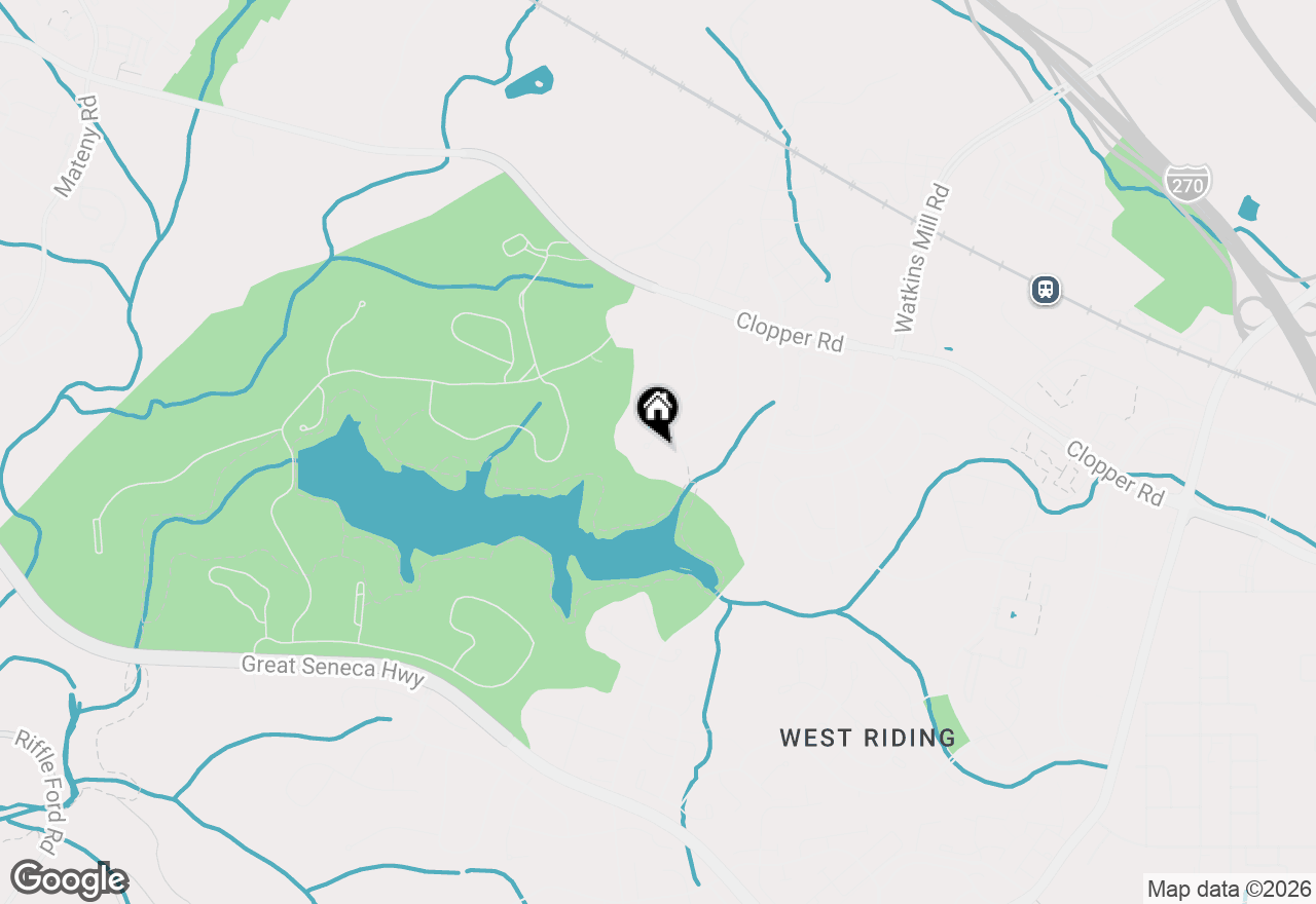 Map of 17609 Stoneridge Court, Gaithersburg, MD 20878