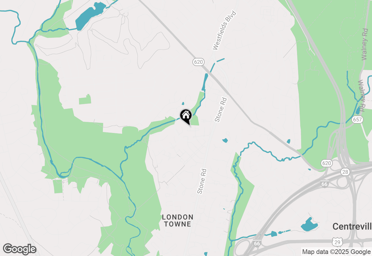 Map of 14747 Winterfield Court, Centreville, VA 20120