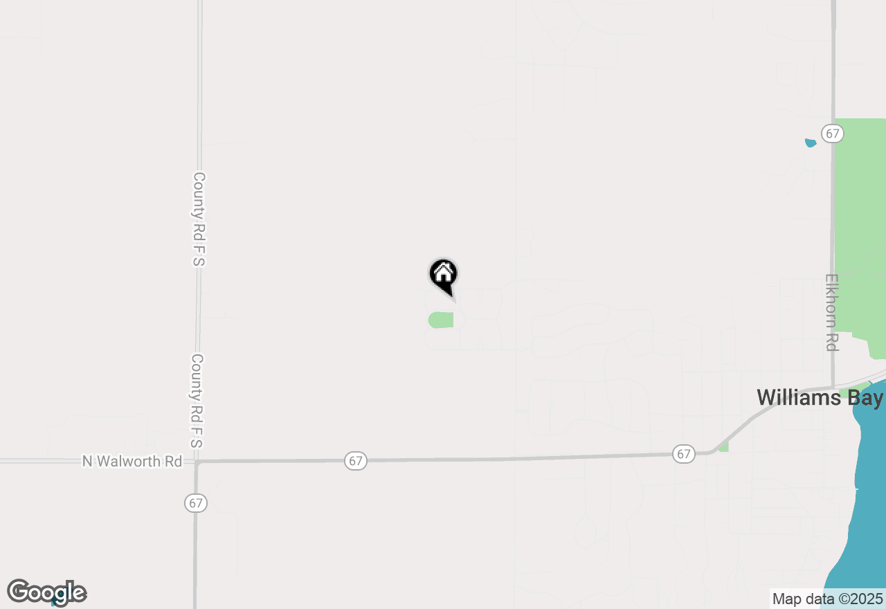 Map of 522 Bridgewater Cir, Williams Bay, WI 53191