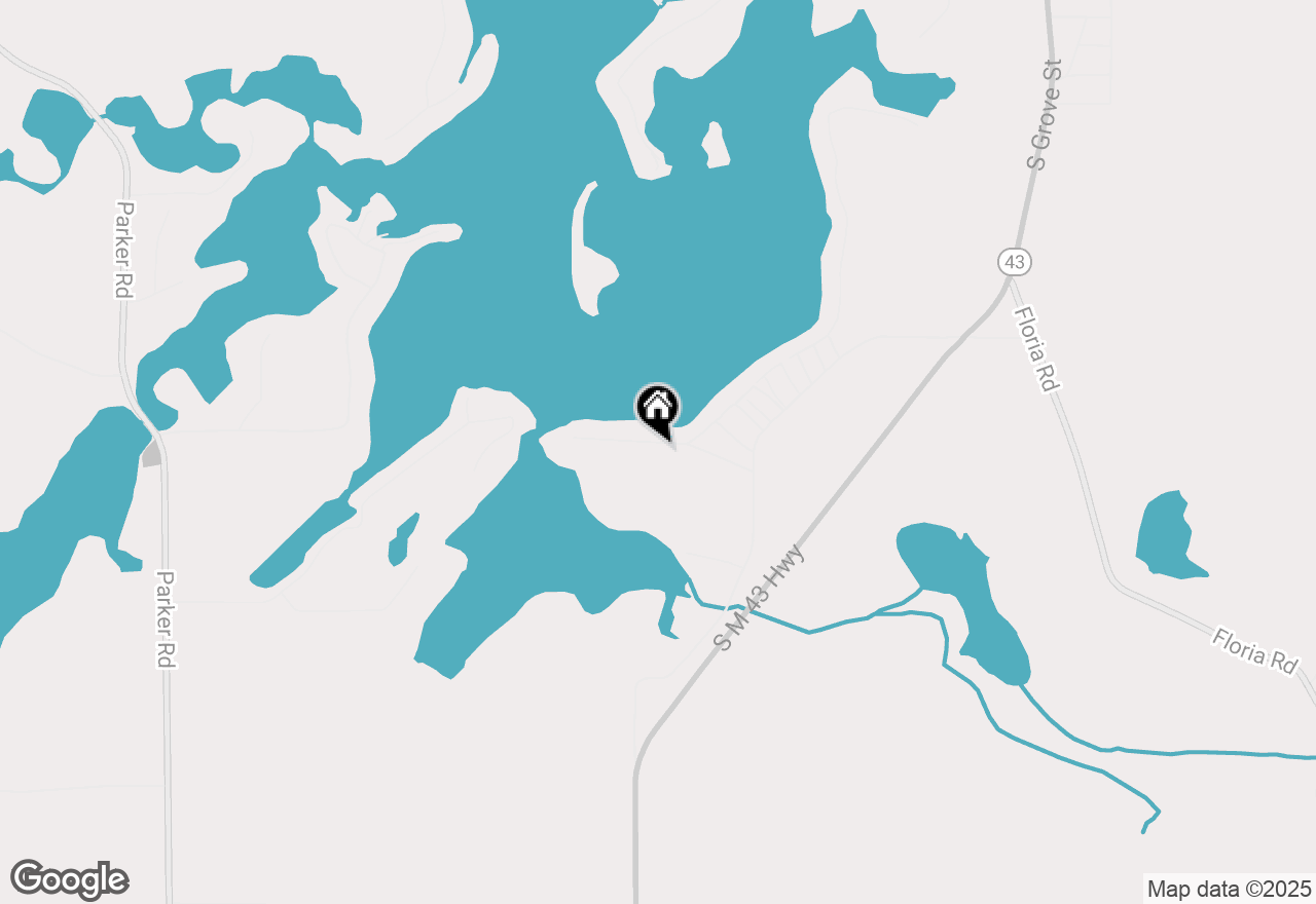 Map of 6961 Shoreline Drive, Delton, MI 49046