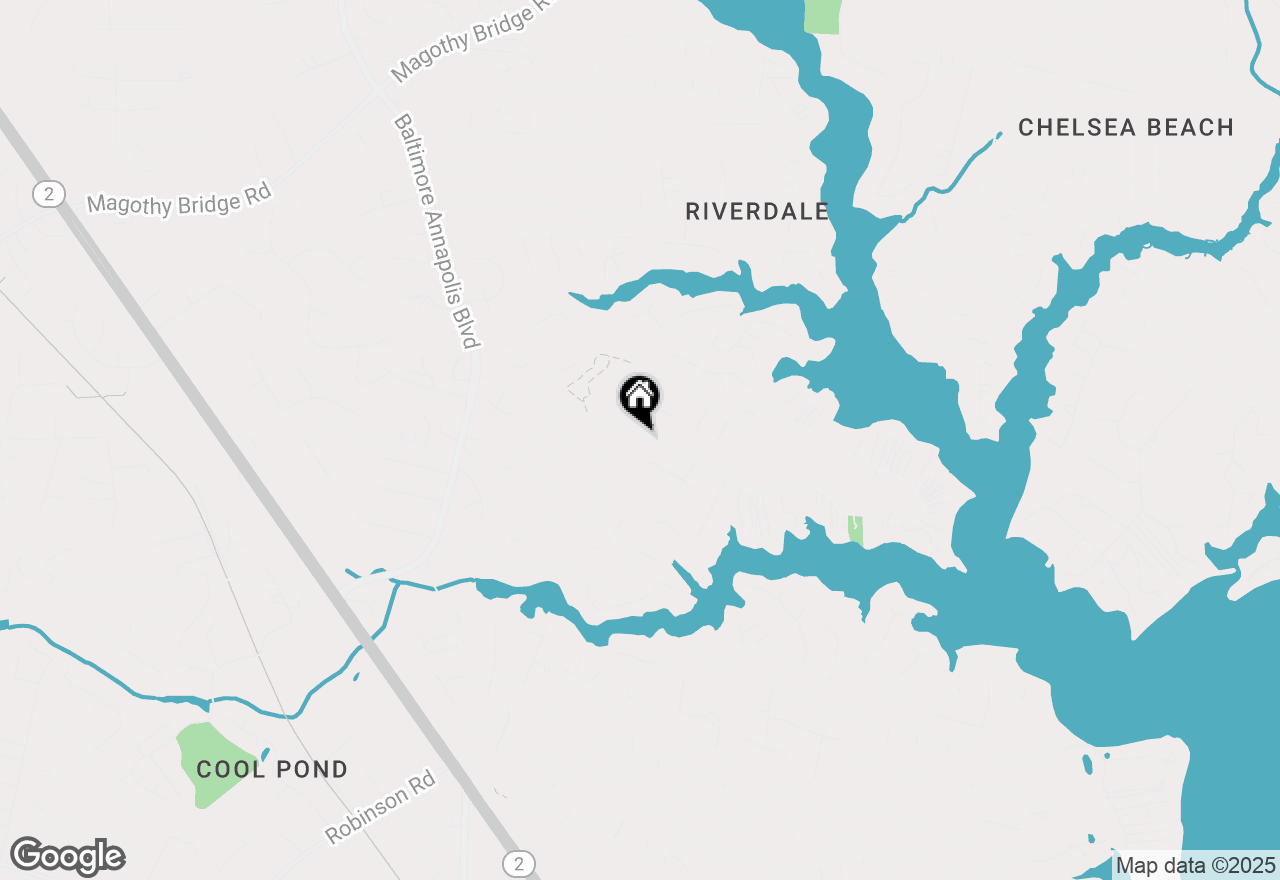 Map of 255 Lower Magothy Beach Road, Severna Park, MD 21146