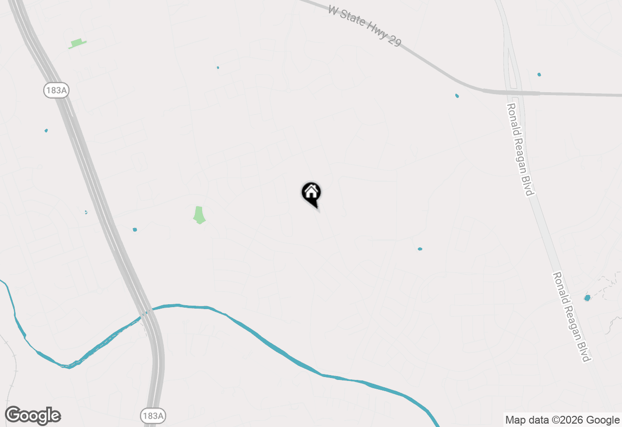 Map of 312 Empress Tree Dr, Leander, TX 78641