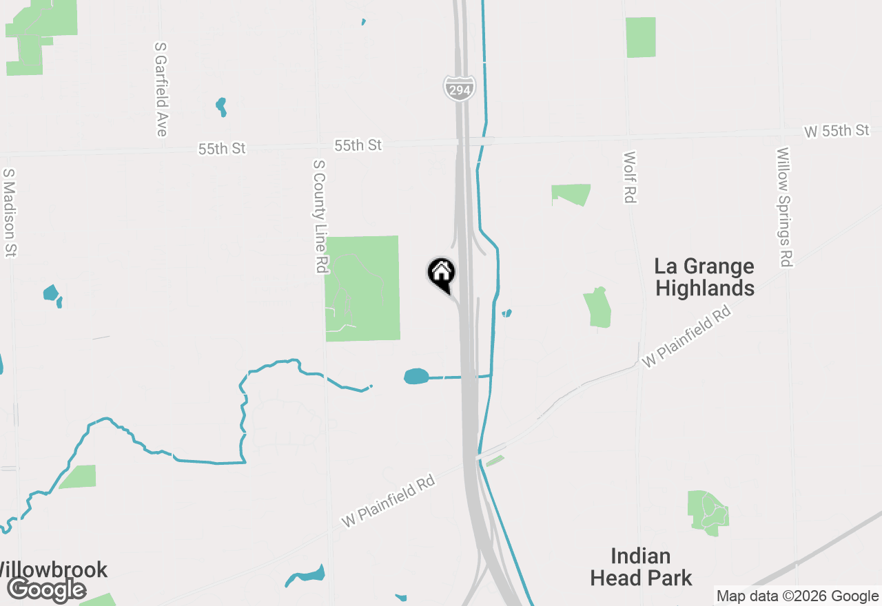 Map of 715 Tomlin Drive #A1, Burr Ridge, IL 60527