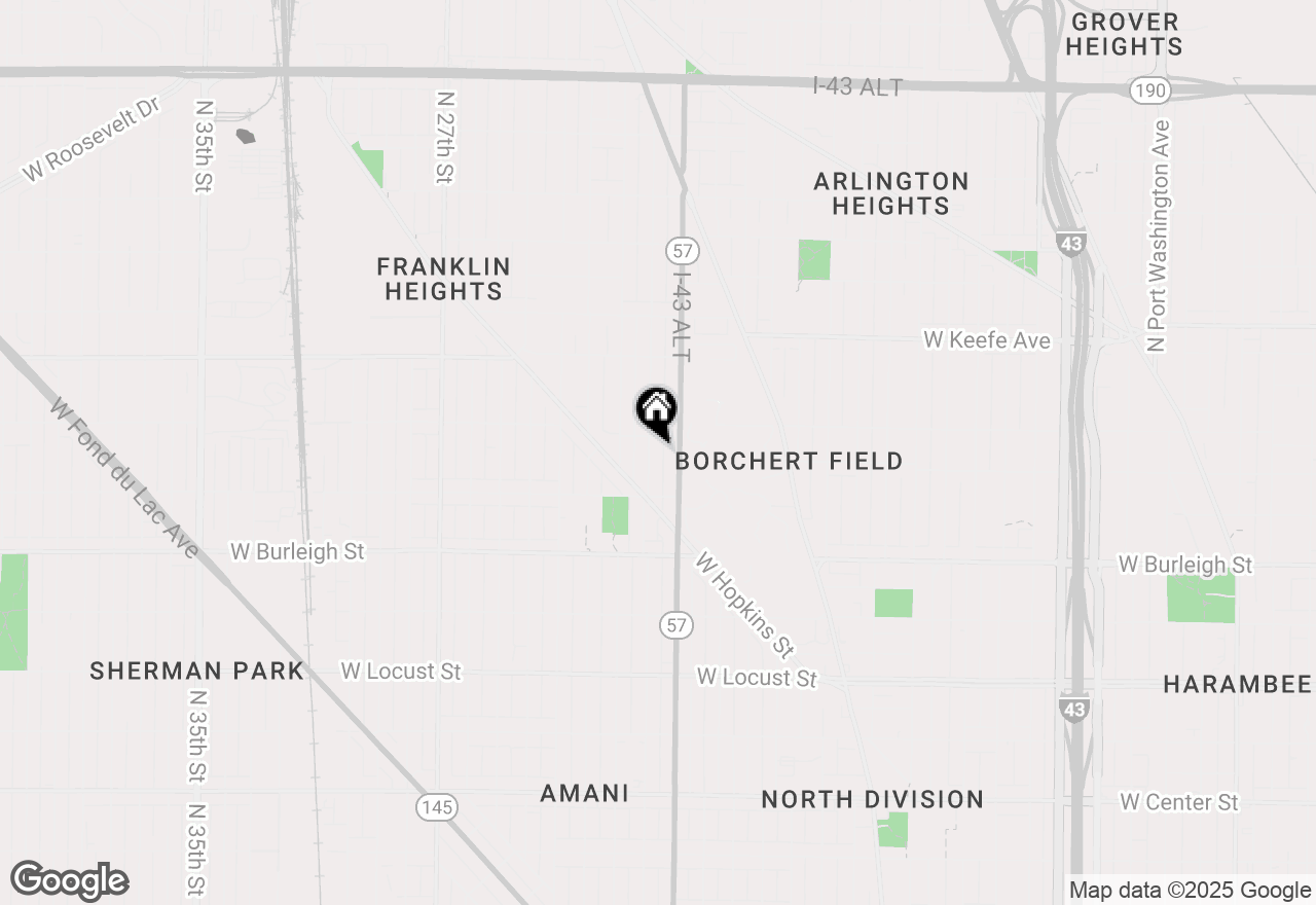 Map of 3260 N 21st St, Milwaukee, WI 53206