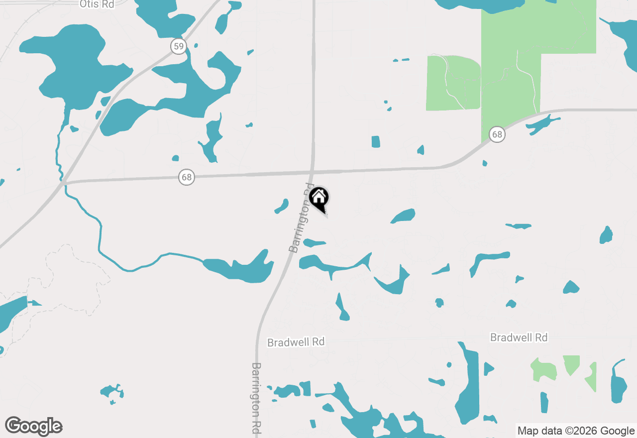 Map of (Address confidential), Inverness, Illinois 60010