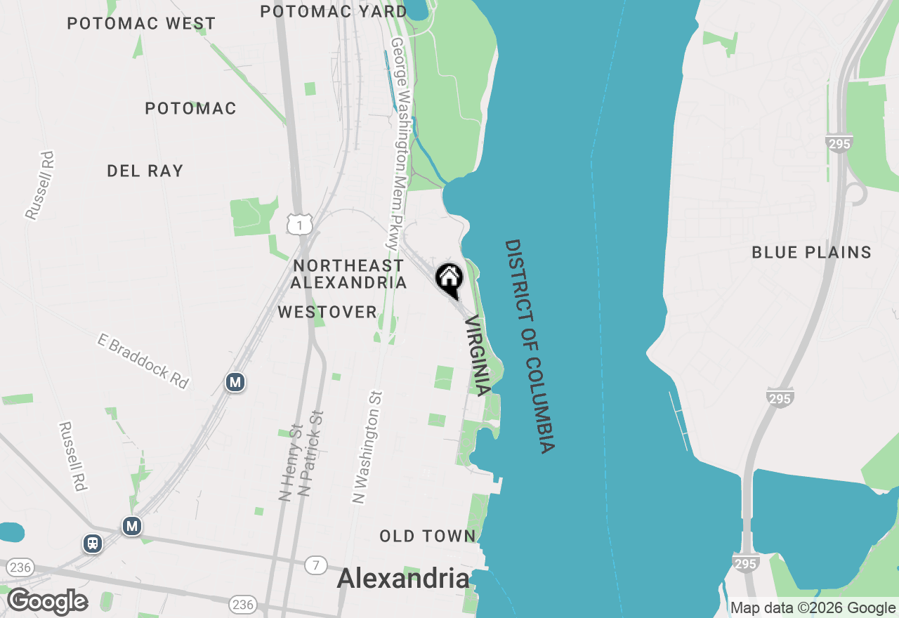 Map of 1201 N Royal Street #407, Alexandria, VA 22314