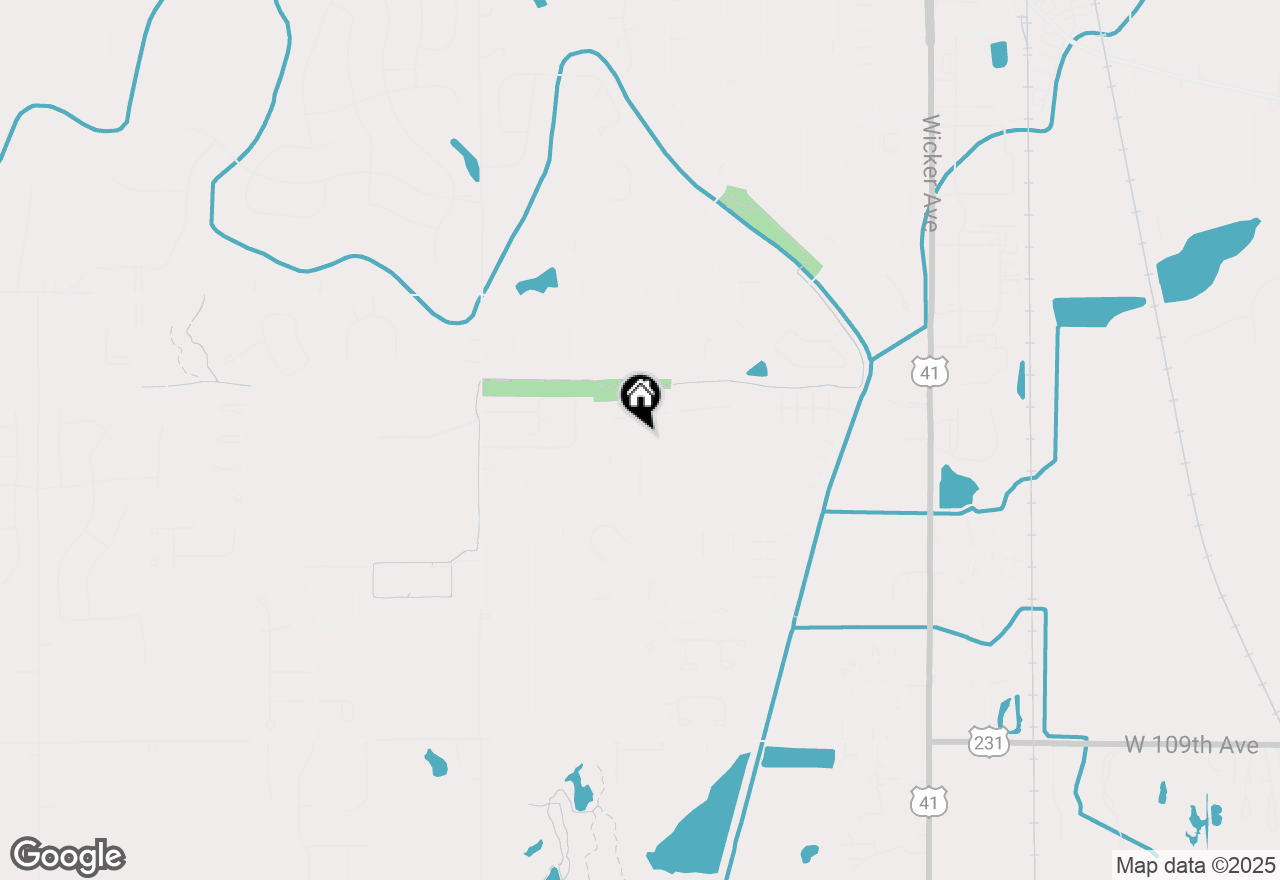 Map of 10384 Siedelmann Court, St. John, IN 46373