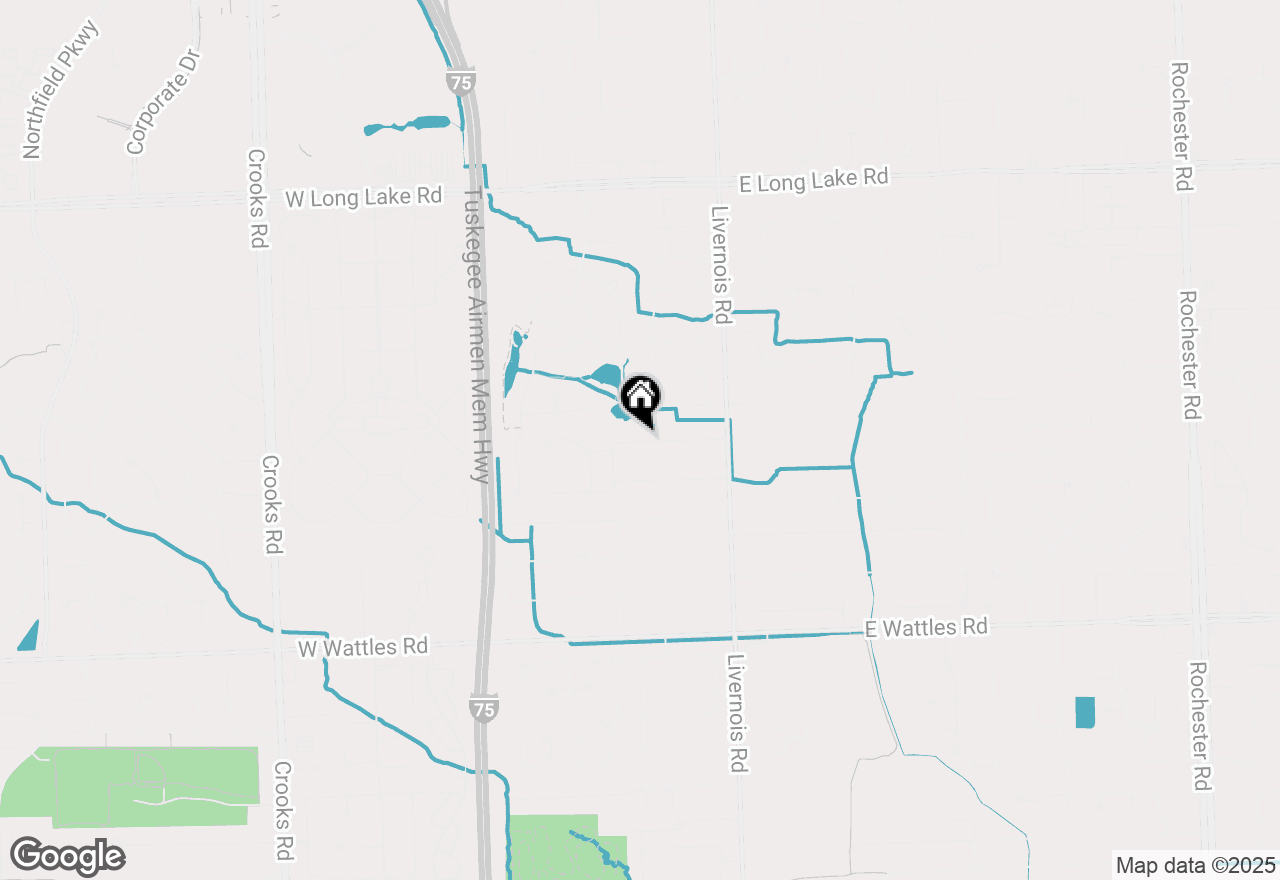 Map of 5926 Arban Drive, Troy, MI 48098