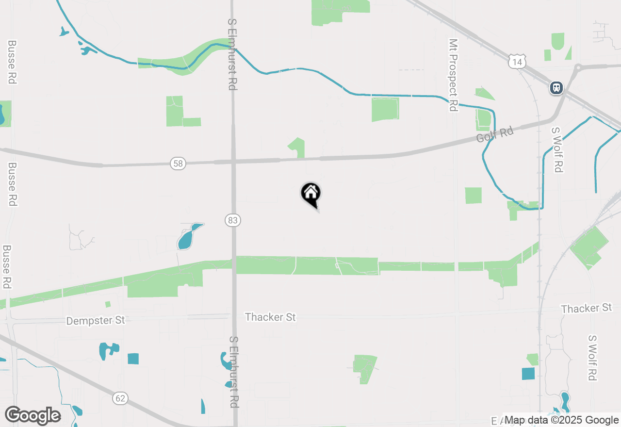 Map of 515 Debra Drive, Des Plaines, IL 60016