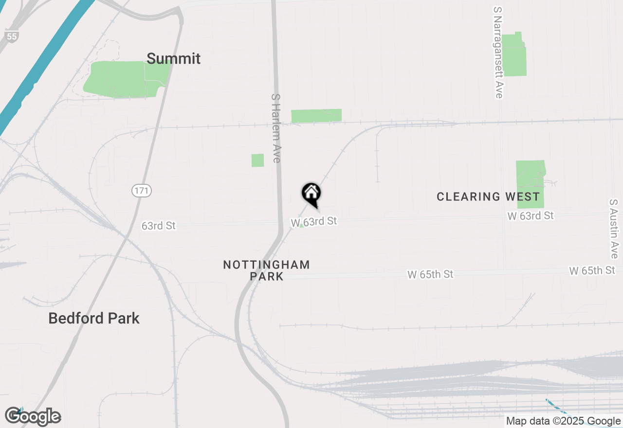 Map of 6264 S Gullikson Road #4C, Chicago, IL 60638