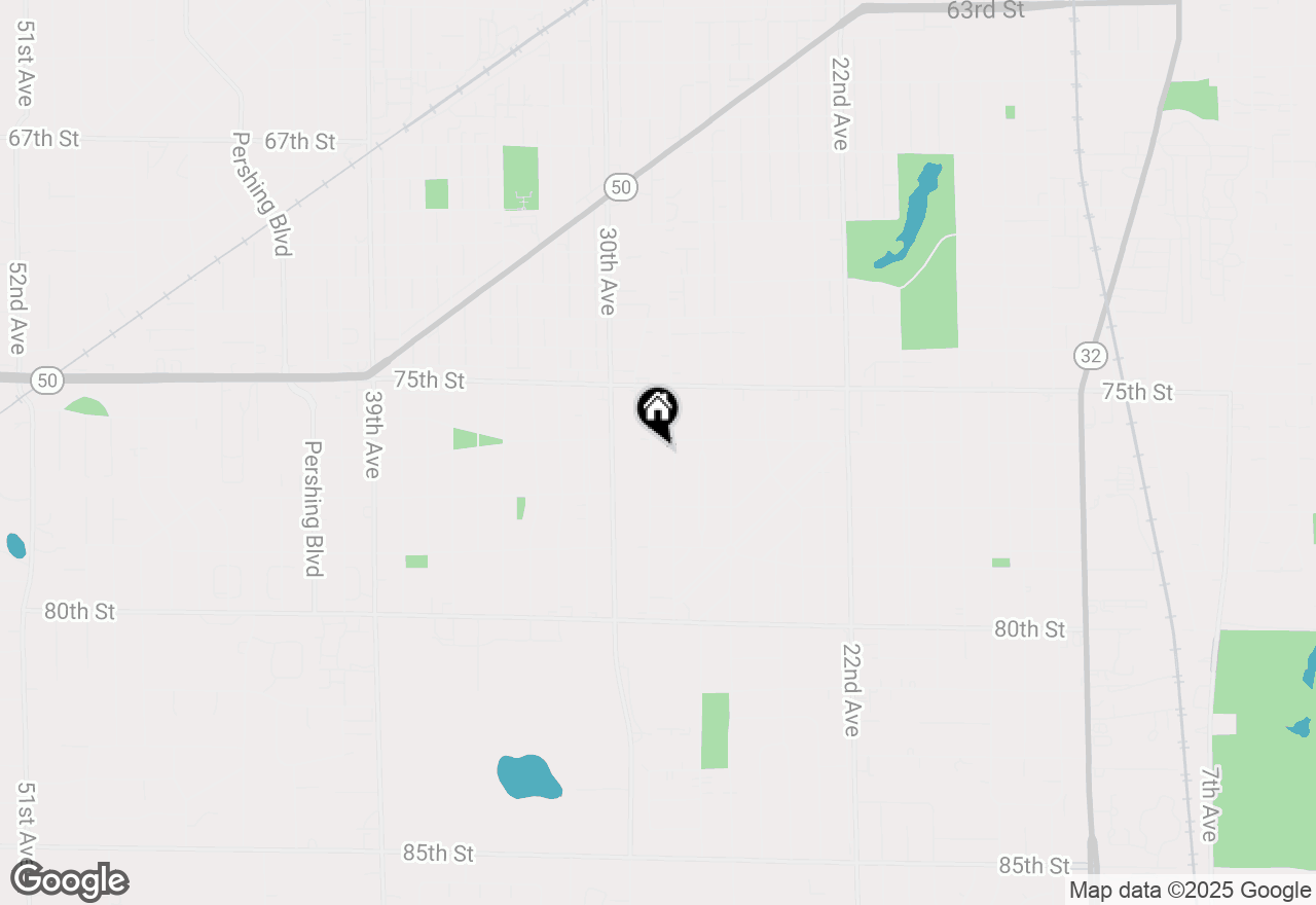 Map of 7613 29th Ave, Kenosha, WI 53143