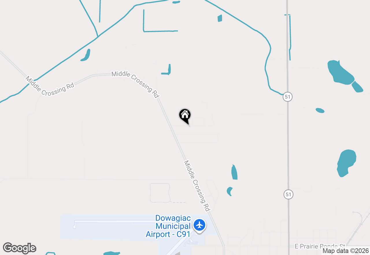 Map of 28783 Sarabyn Street, Dowagiac, MI 49047