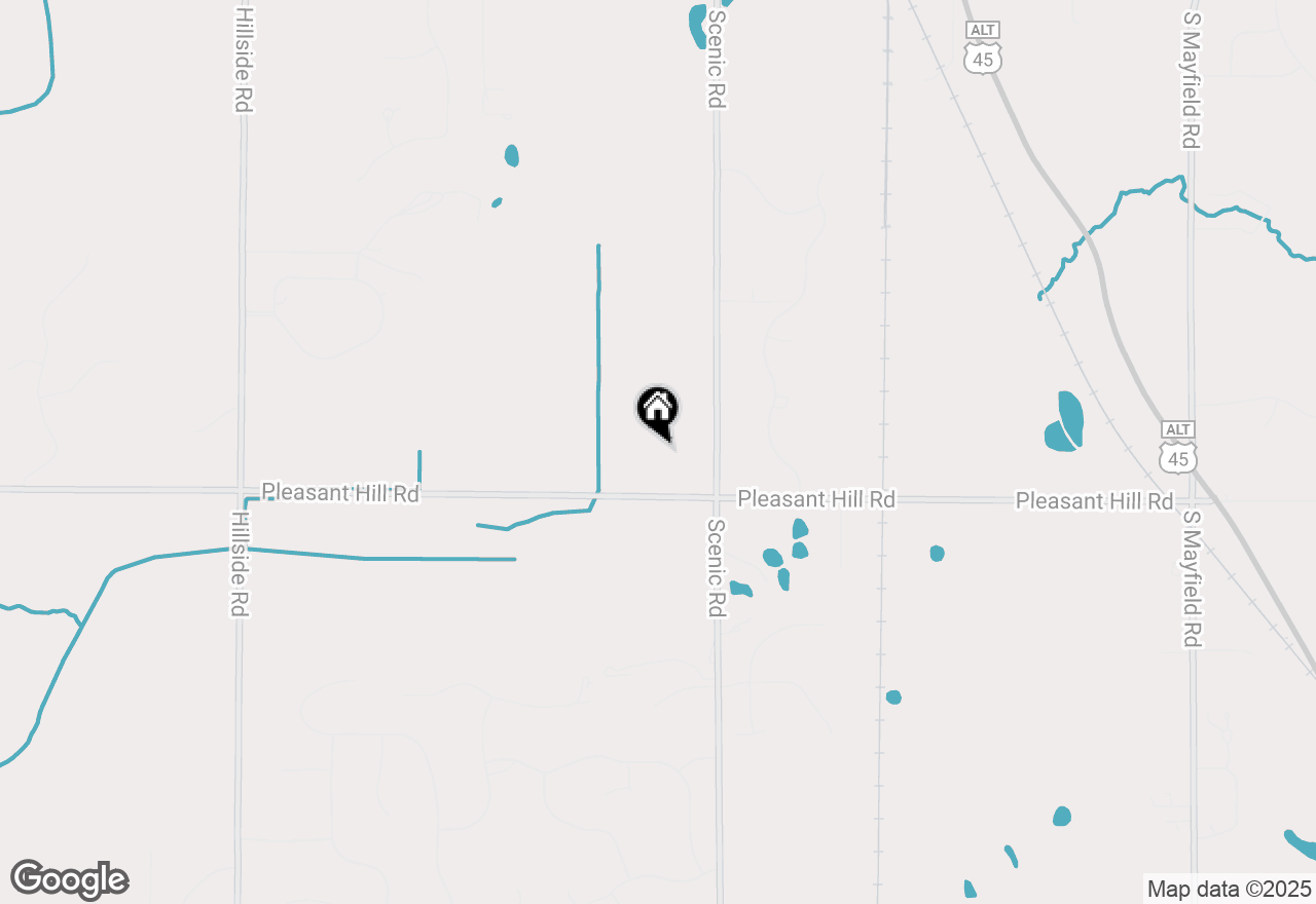 Map of Lt0 Pleasant Hill Rd, Richfield, WI 53076