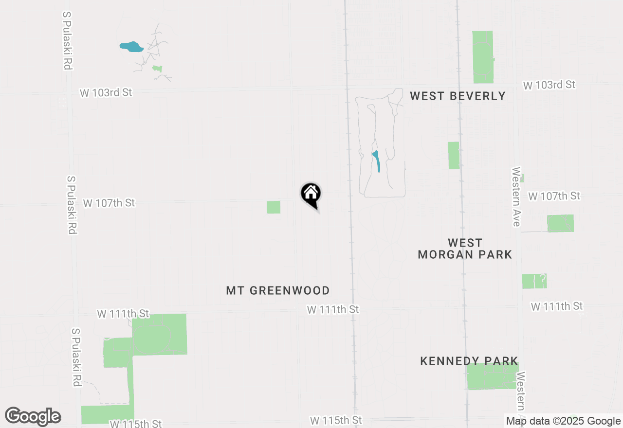 Map of 10731 S Troy Street, Chicago, IL 60655