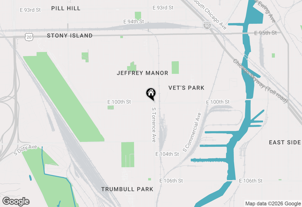 Map of 10002 S Torrence Avenue, Chicago, IL 60617