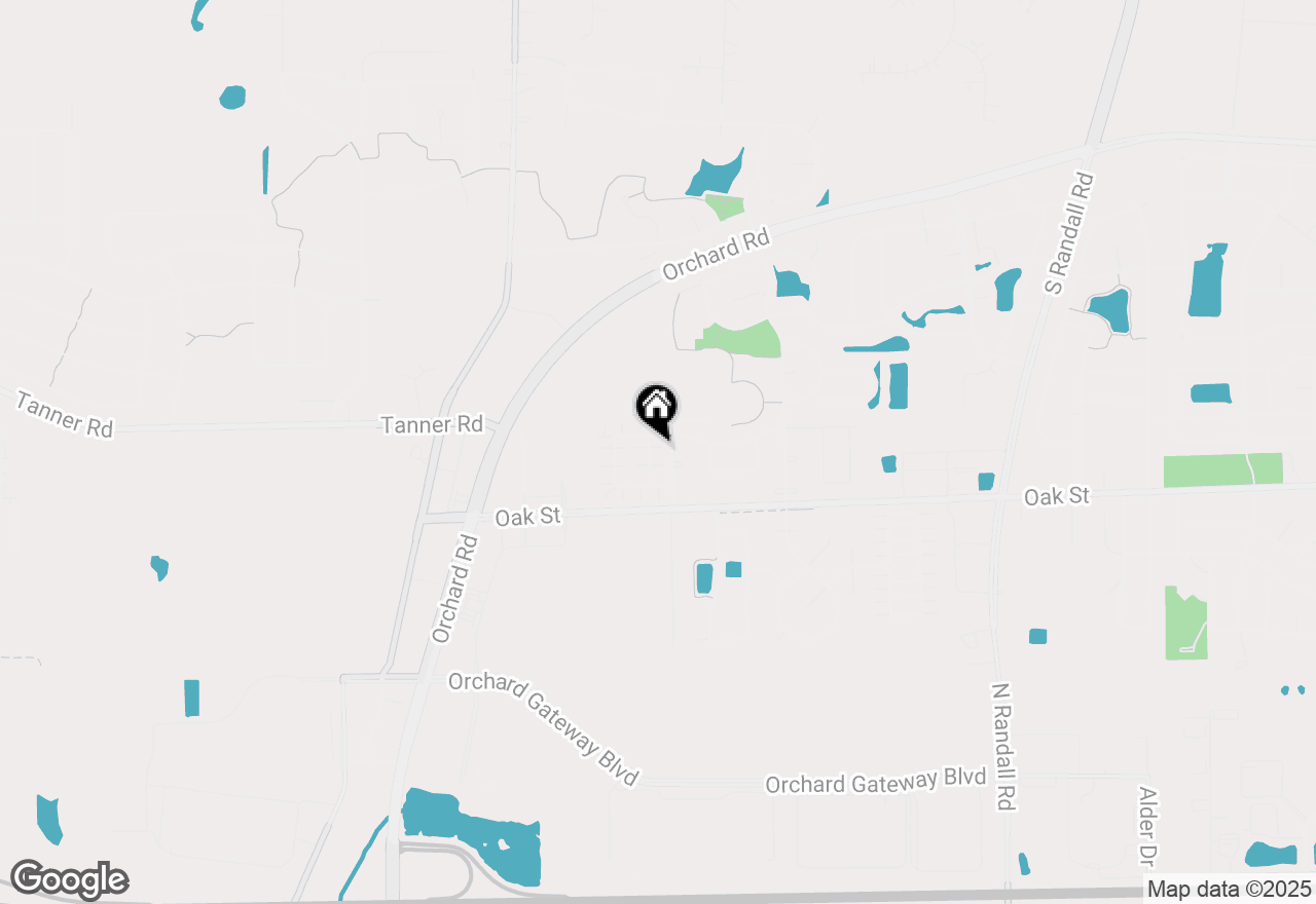 Map of 253 Kathryn Lane, North Aurora, IL 60542