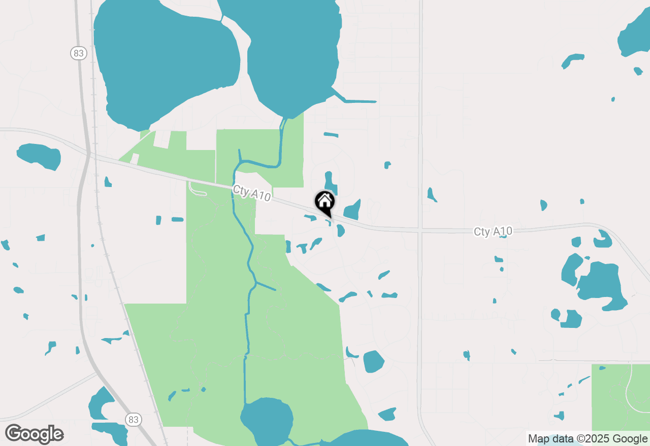 Map of 417 Hubbard Lane, Lake Villa, IL 60046