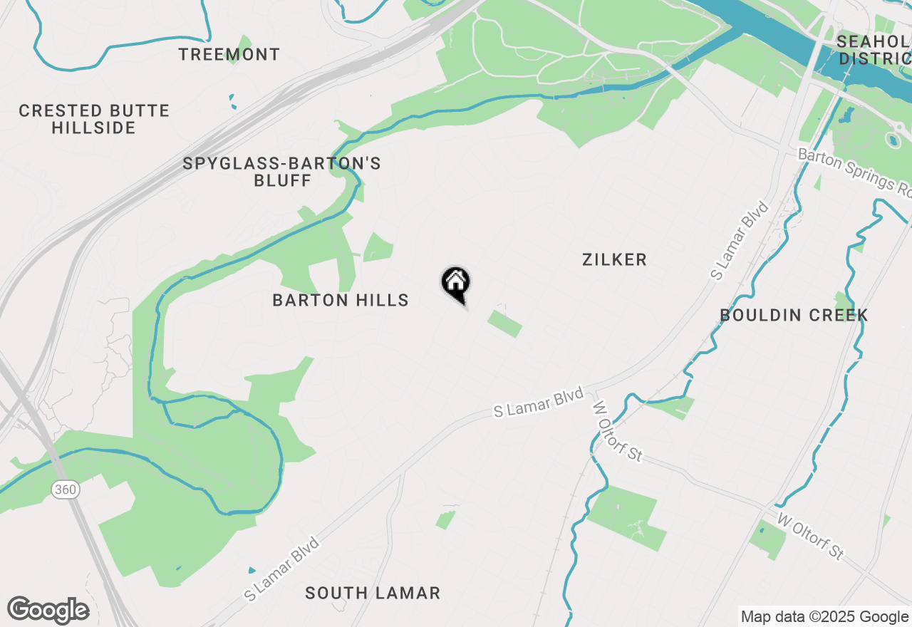 Map of 2105 Rabb Rd #UPPER, Austin, TX 78704