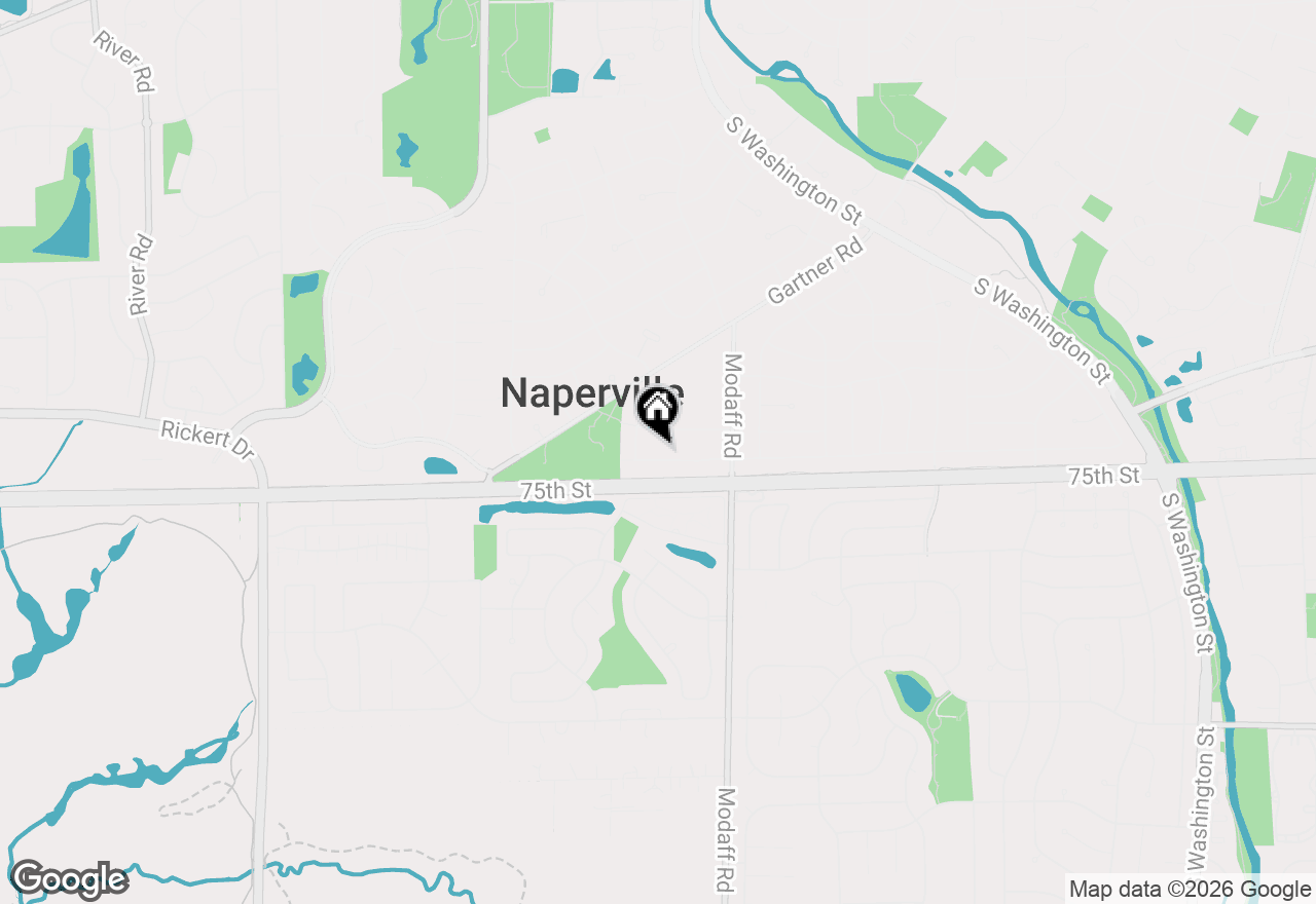 Map of 441 Tupelo Avenue, Naperville, IL 60540
