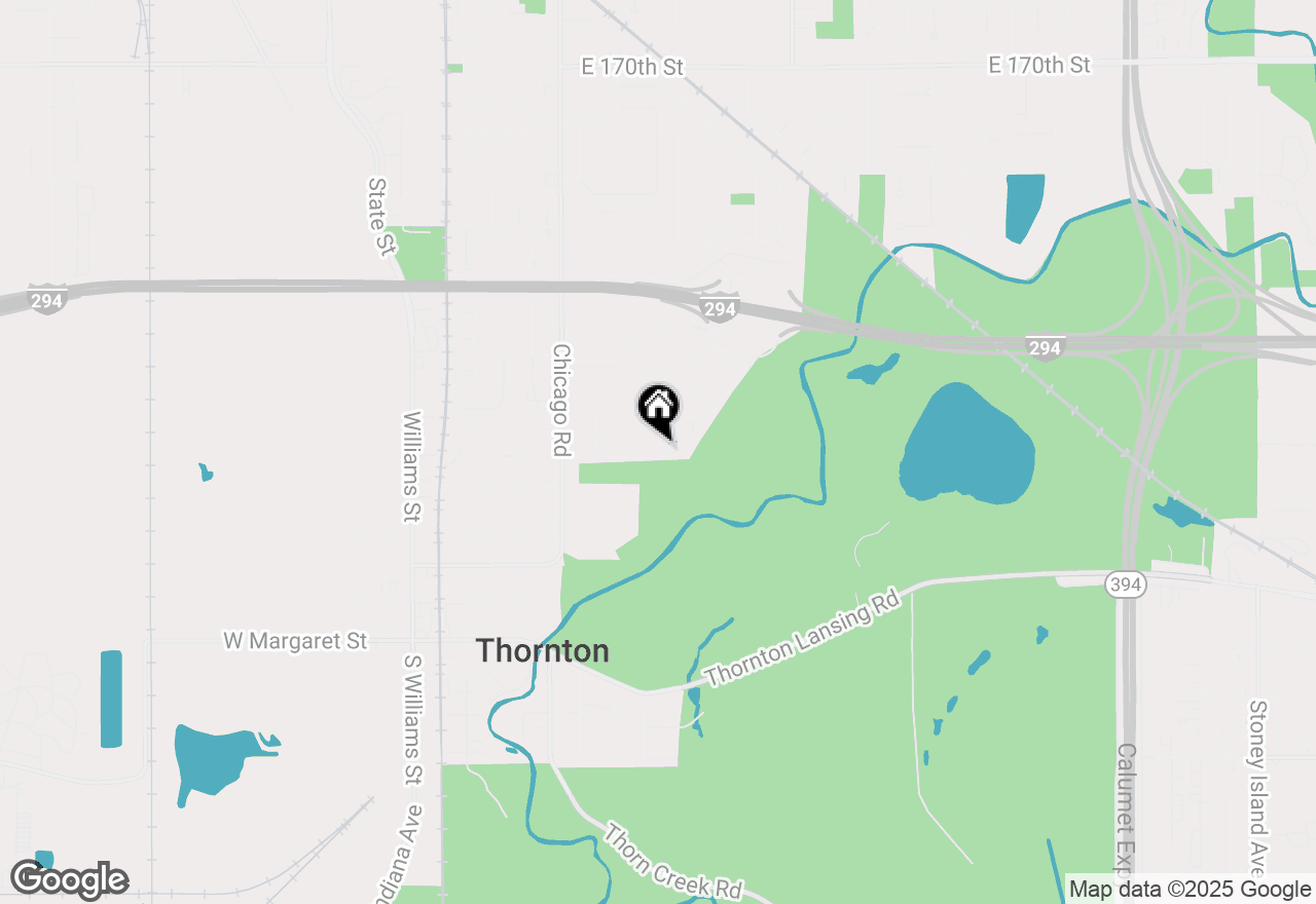 Map of 83 Indianwood Drive, Thornton, IL 60476