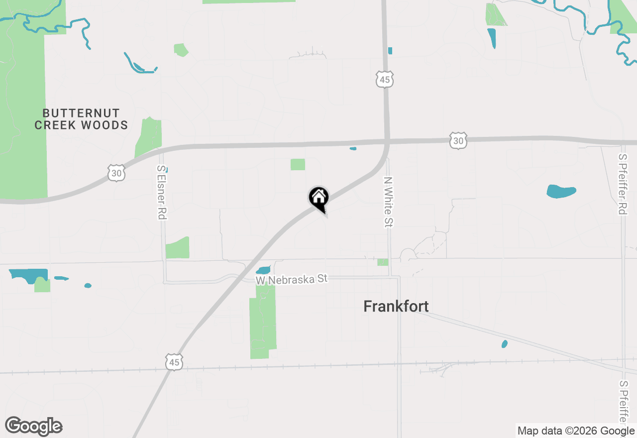 Map of 9832 Folkers Drive #9832, Frankfort, IL 60423