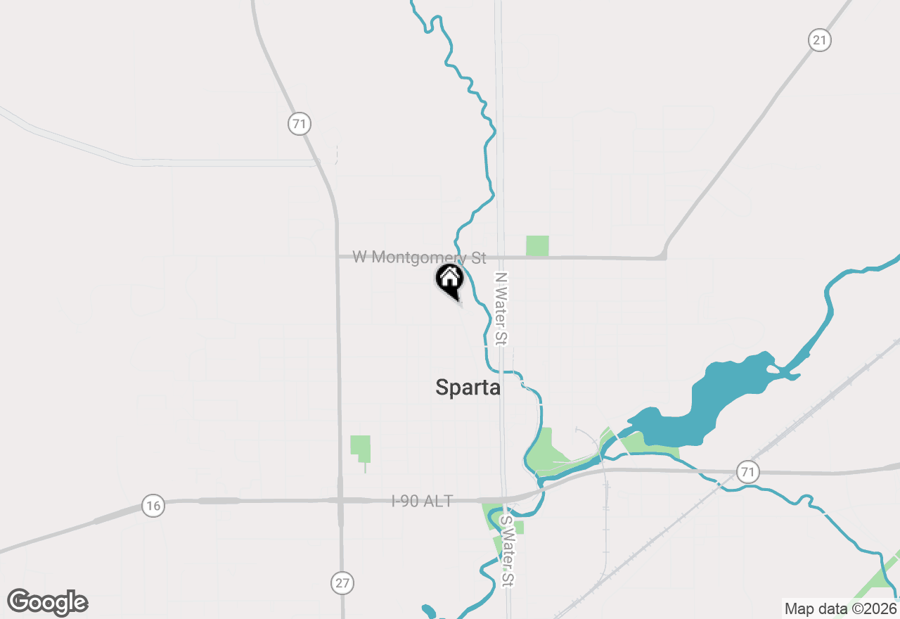 Map of 316 N Court St, Sparta, WI 54656