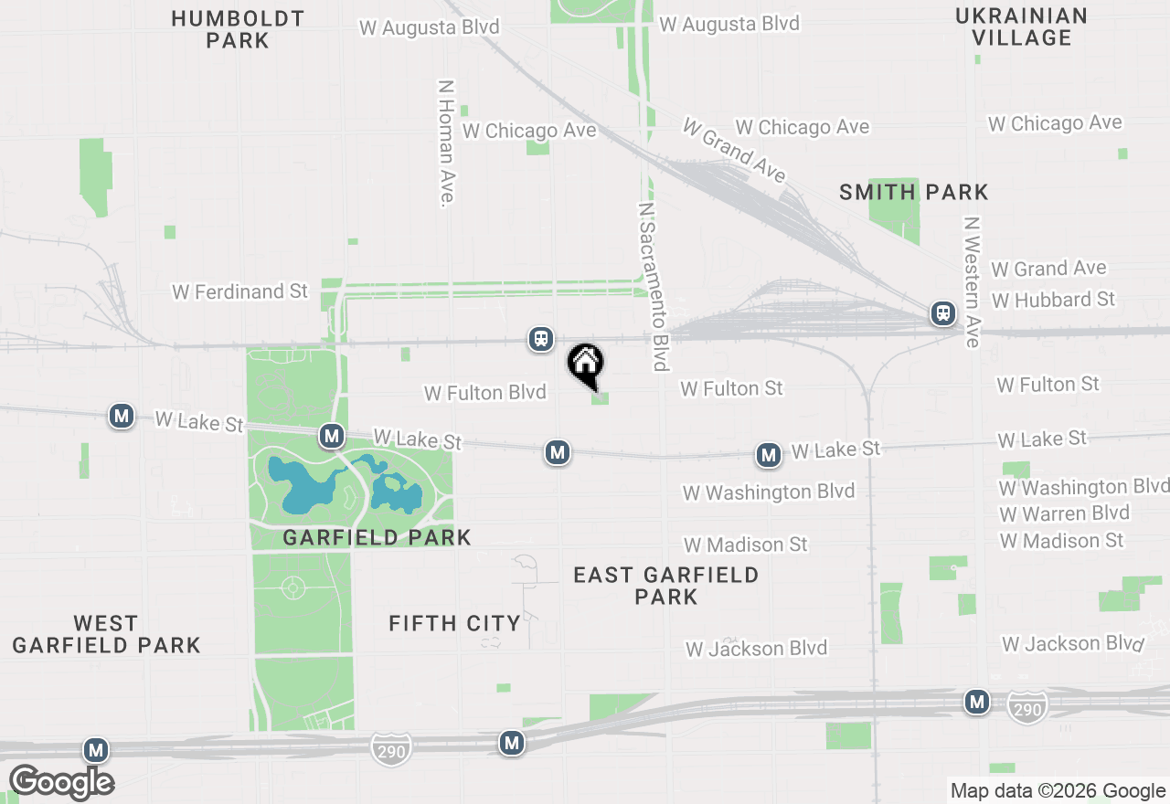Map of 3127 W Fulton Street, Chicago, IL 60612